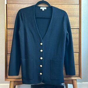 JCREW black cardigan XS